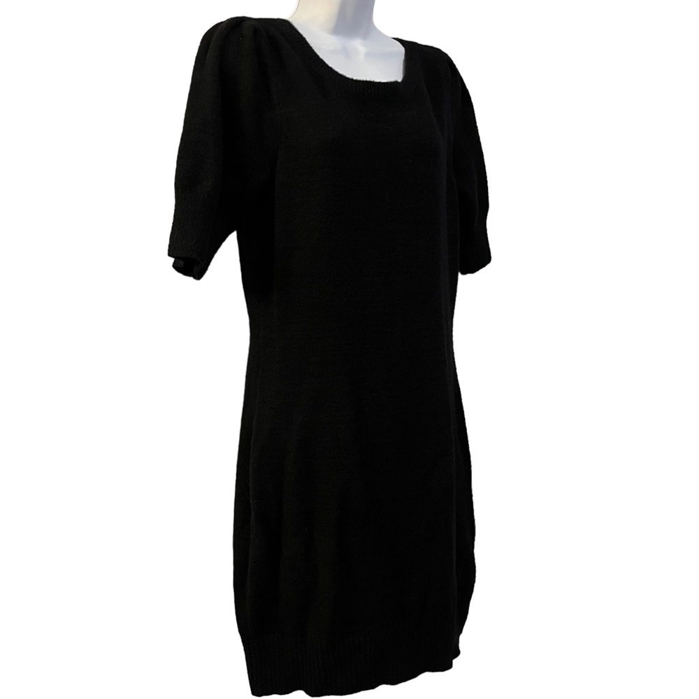 Anthropologie | Black Sweater Dress